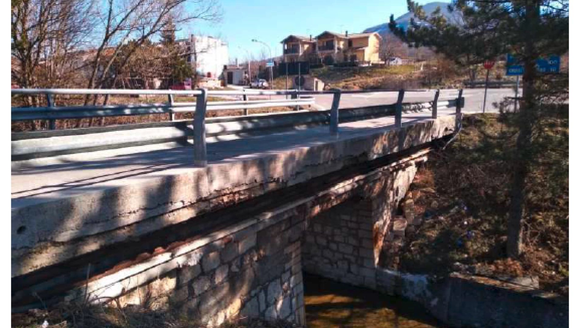 Roccaraso: la Provincia dell’Aquila avvia i lavori di consolidamento del Ponte sulla S.P. 84.